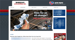 Desktop Screenshot of morrisonautosupply.com
